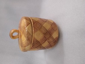 фаянсовая банка в виде плетенки ,, ЗИК,, цена 1100 р