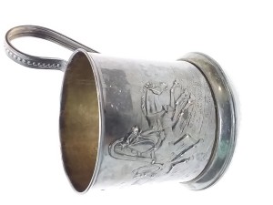 Подстаканник мельхиор  
,, Тройка,, цена 1500 руб