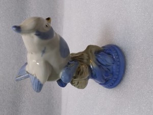 ,, Синичка ,, Гжель 1950 годы цена 950 руб