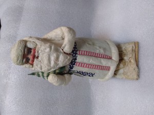 Дед мороз ватный СССР 1960 год , высота 29 см . Цена 2800 руб .